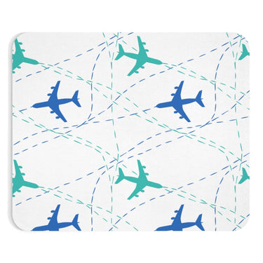 AIRCRAFT TRAVEL AROUND - MOUSE PAD Printify